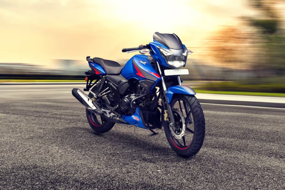 TVS Apache RTR 160 Rs1.20 लाख में दमदार पावर, स्मार्ट फीचर्स और 47 kmpl माइलेज