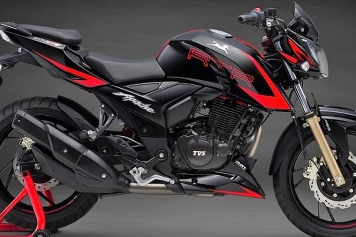 TVS Apache RTR 200 4V 2025: 20.8 PS पावर, 40 kmpl माइलेज और Bluetooth फीचर्स सिर्फ Rs 1.50 लाख में